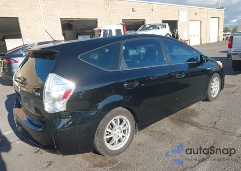 2012 Toyota Prius V из США, поврежденный, VIN JTDZN3EU1C3043030